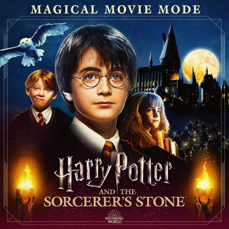 HARRY POTTER Y LA PIEDRA FILOSOFAL PELÍCULA EN MODO MÁGICO.